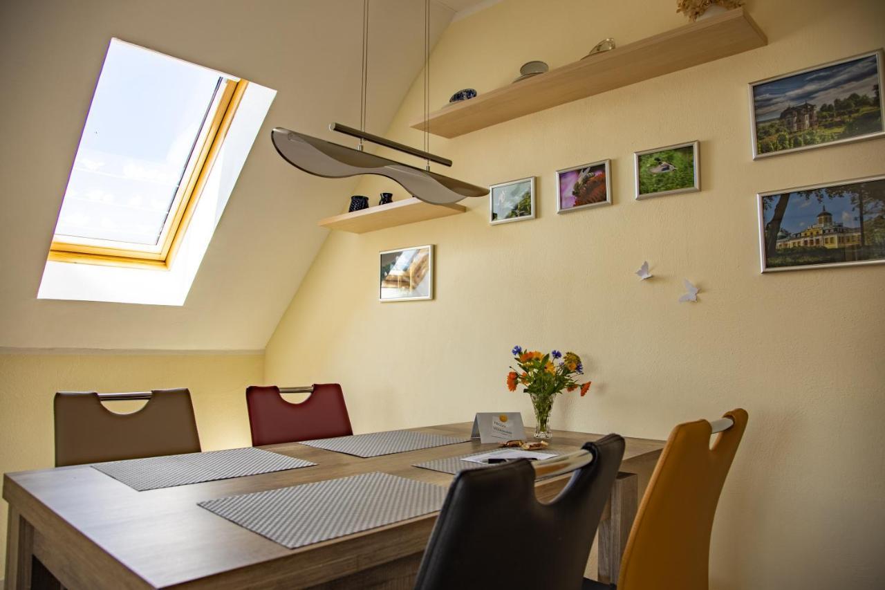 Ferienwohnung an den Grundwiesen Jena Exterior foto