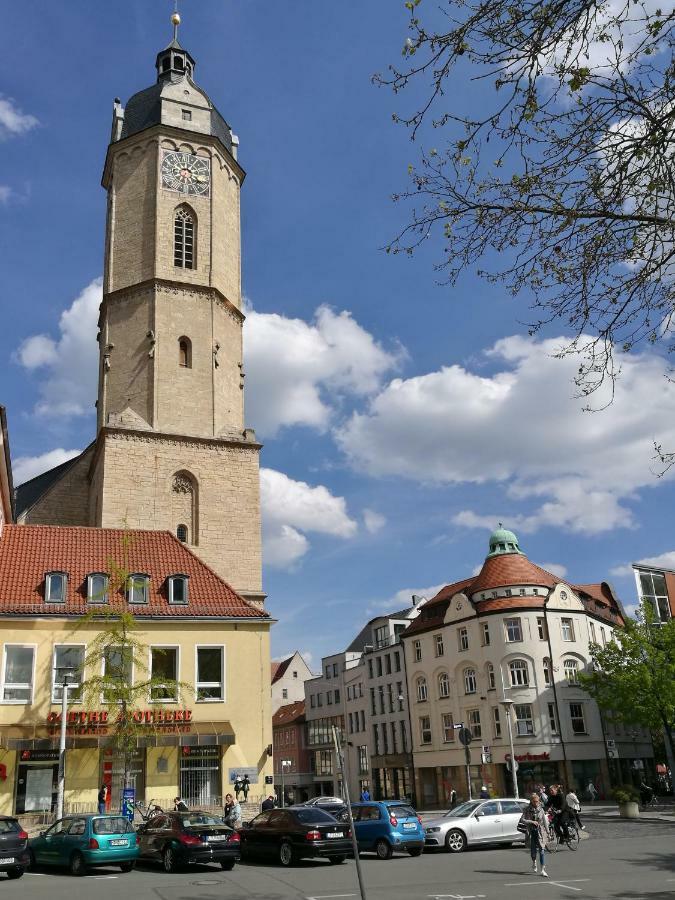 Ferienwohnung an den Grundwiesen Jena Exterior foto