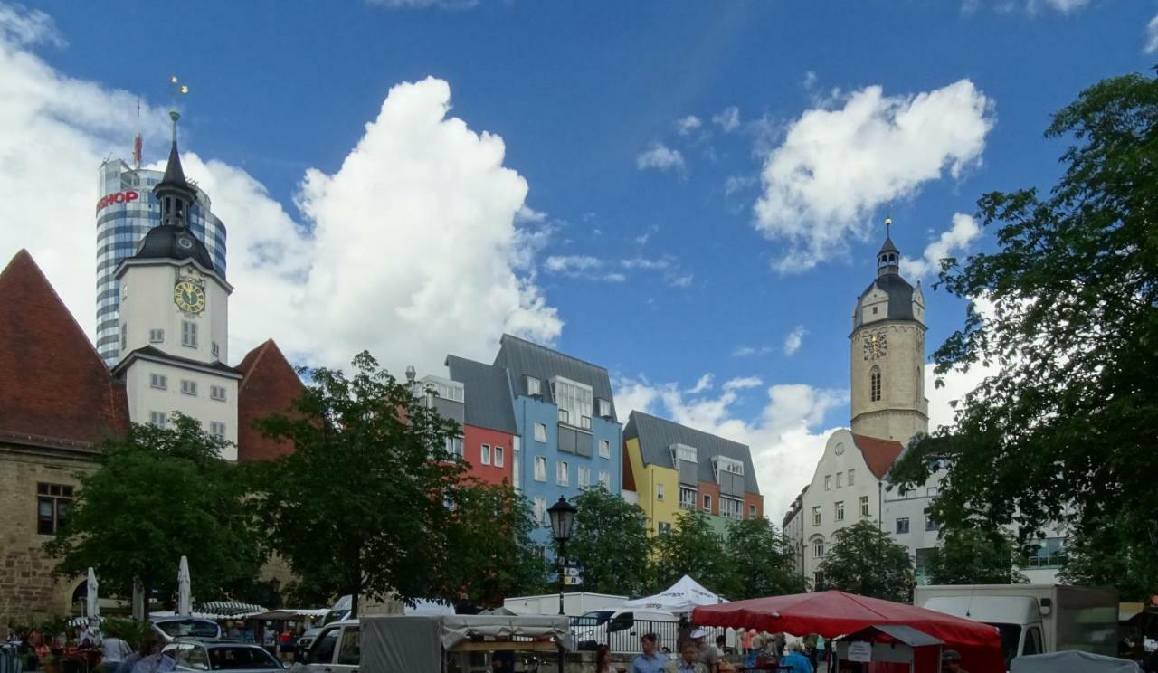 Ferienwohnung an den Grundwiesen Jena Exterior foto