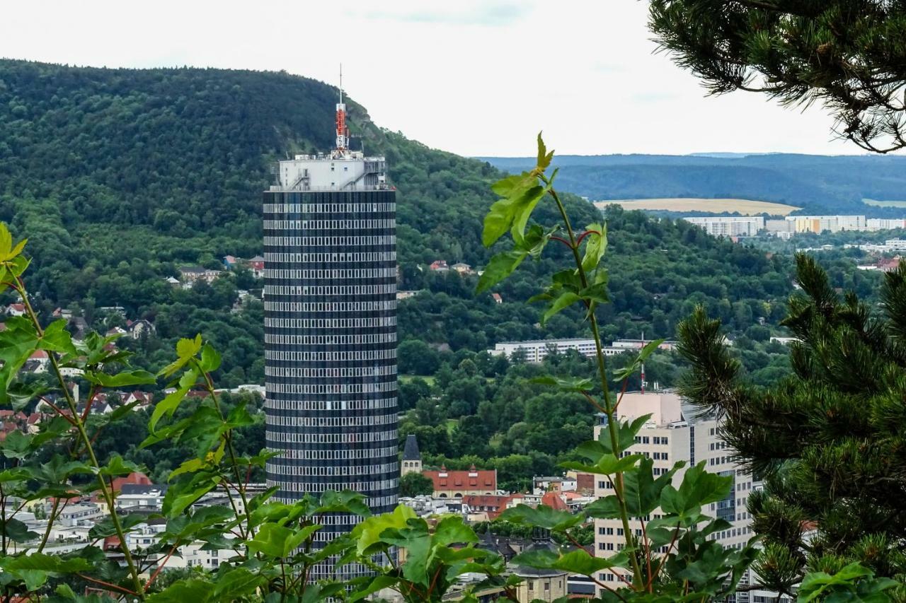 Ferienwohnung an den Grundwiesen Jena Exterior foto